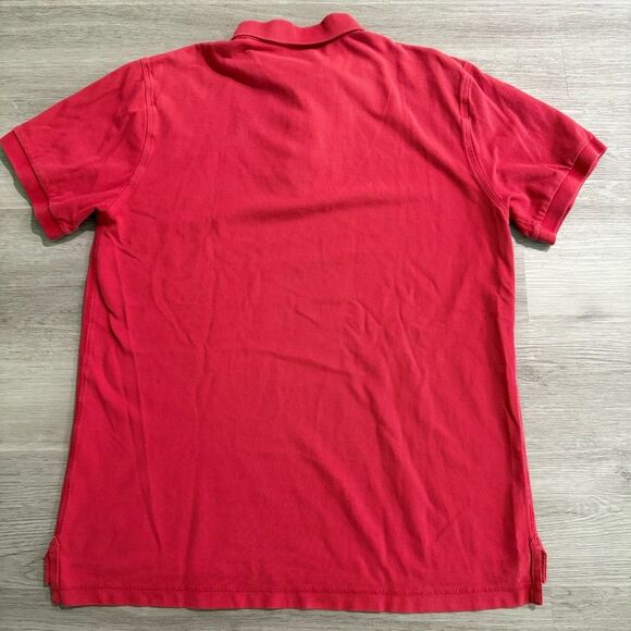 Gap Red Short Sleeve Polo Shirt Size Large - Picture 4 of 5